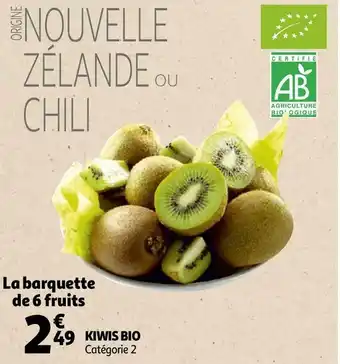 Auchan Kiwis bio offre