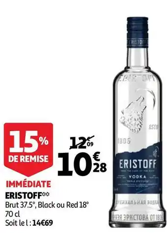 Auchan Eristoff eristoff offre