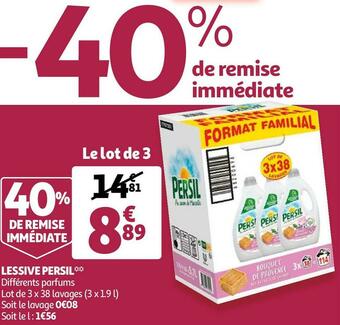 Auchan Persil lessive* offre