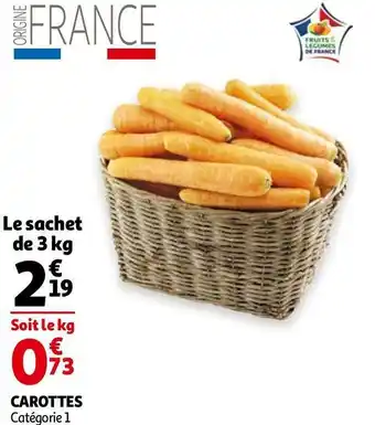 Auchan Carottes offre