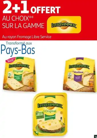 Leerdammer bon plan sur la gamme de la marque leerdammer