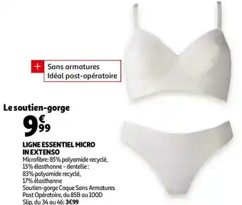 Auchan In extenso ligne essentiel micro offre