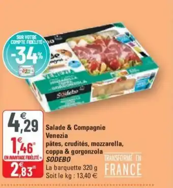 G20 Salade & Compagnie venezia offre