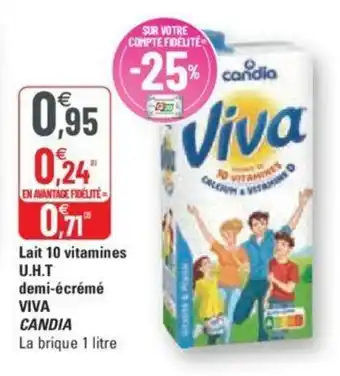 G20 Lait 10 vitamines U.H.T offre