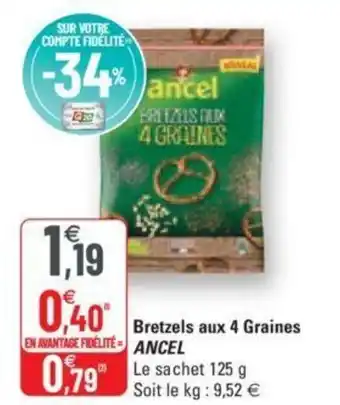 G20 Bretzels aux 4 Graines offre