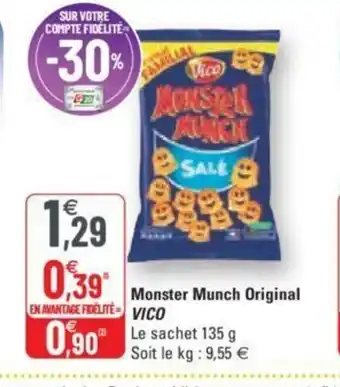 G20 Monster Munch Original offre