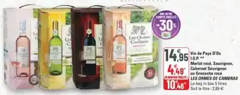 G20 Vin de Pays D'Oc I.G.P offre