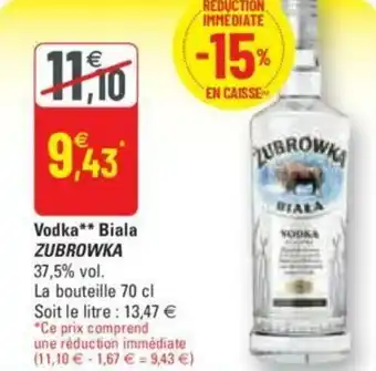 G20 Vodka biala offre