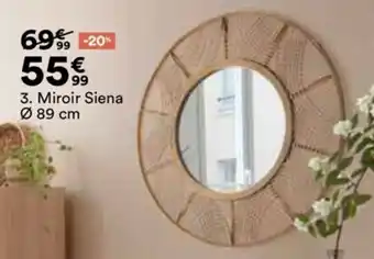 Miroir siena