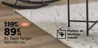 BUT Tapis tanger offre