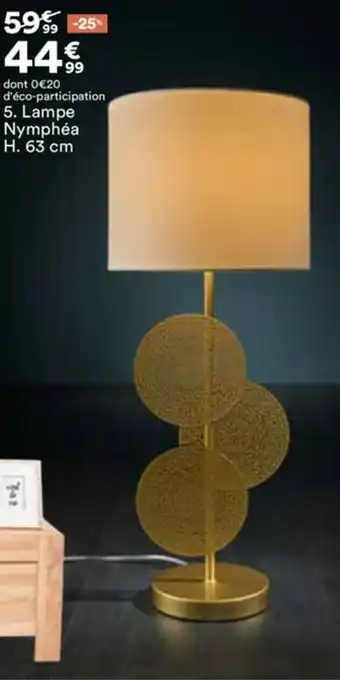 BUT Lampe nymphéa offre