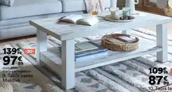 BUT Table basse maldive offre
