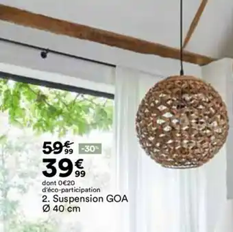 BUT Suspension GOA offre