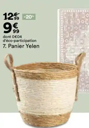 BUT Panier yelen offre