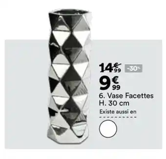 BUT Vase facettes offre