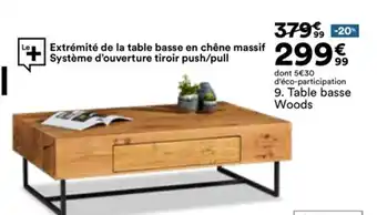 BUT Table basse woods offre
