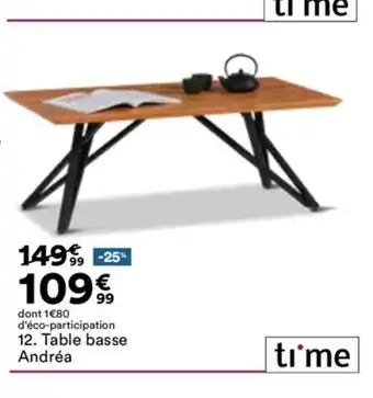 BUT Table basse andréa offre