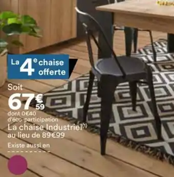 BUT La chaise industriel offre