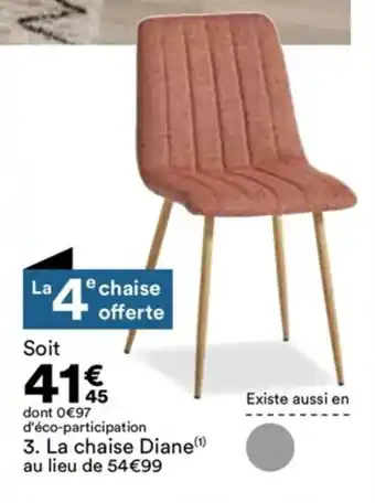 BUT La chaise diane offre