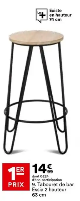 Tabouret de bar essia
