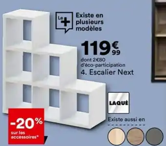 Escalier next