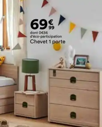 Chevet 1 porte