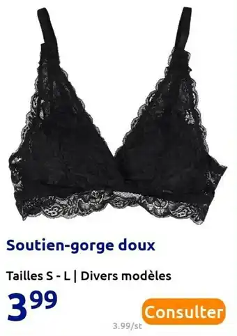 Action Soutien-gorge doux offre