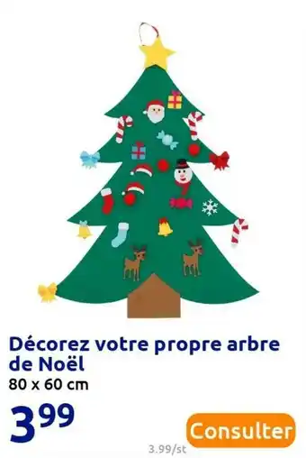 Action Décorez votre propre arbre de noël offre
