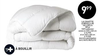 Stokomani La couette à bouillir offre