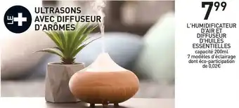 Stokomani L'humidificateur d'air et diffuseur d'huiles essentielles offre