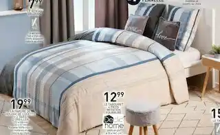 Stokomani Declic'home la parure de housse de couette + 2 taies d'oreiller offre
