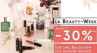 Bon plan sur une sélection aux rayons beauté