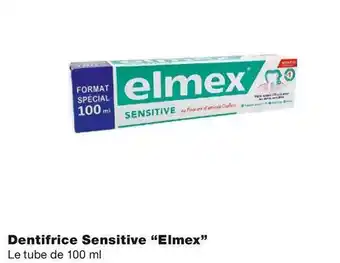 Monoprix Elmex bon plan sur le dentifrice sensitive de la marque elmex offre