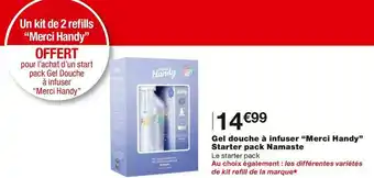 Merci handy gel douche Ă infuser starter pack namaste