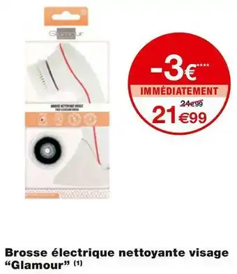 Glamour brosse électrique nettoyante visage