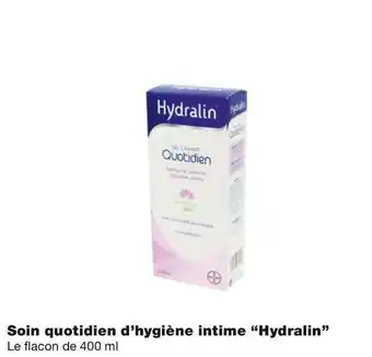 Monoprix Hydralin bon plan sur le soin quotidien d’hygiène intime offre