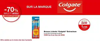 Monoprix Colgate brosse à dents offre