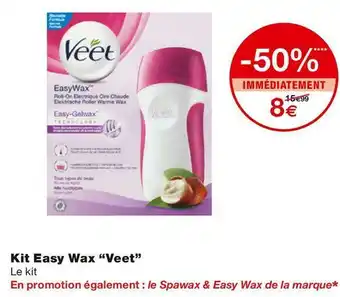 Monoprix Kit easy wax offre