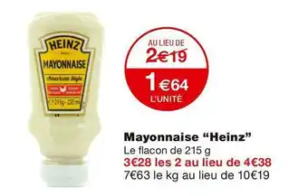 Heinz mayonnaise