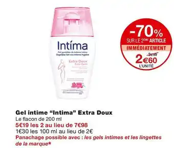 Intima gel intime extra doux