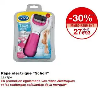 Monoprix Scholl râpe électrique offre