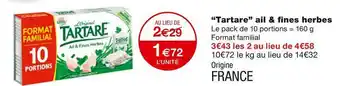 Tartare “tartare” ail & fines herbes