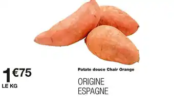 Monoprix Patate douce chair orange offre