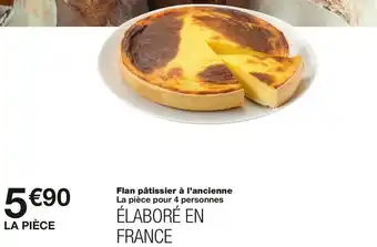 Monoprix Flan pâtissier à l’ancienne offre