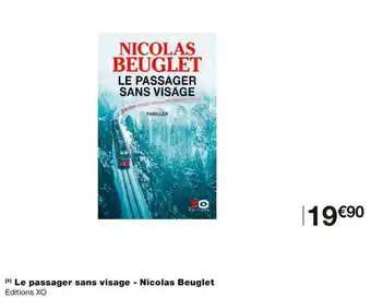 Monoprix Le passager sans visage - nicolas beuglet offre