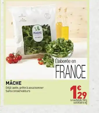 Grand Frais MÂCHE offre