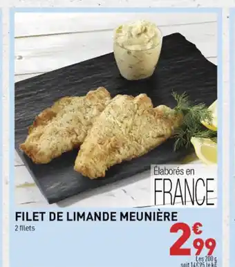 FILET DE LIMANDE MEUNIÈRE
