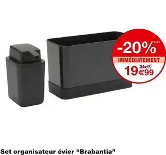 Brabantia set organisateur évier