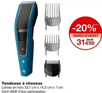 Monoprix Tondeuse à cheveux offre