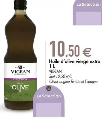 Biomonde Vigean huile d’olive vierge extra offre